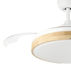 Orbegozo CP 136105 ventilador Blanco, Madera