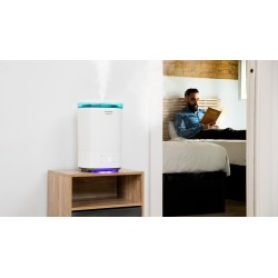 Cecotec BreezeCare 3000 humidificador 5,5 L Negro, Blanco 30 W