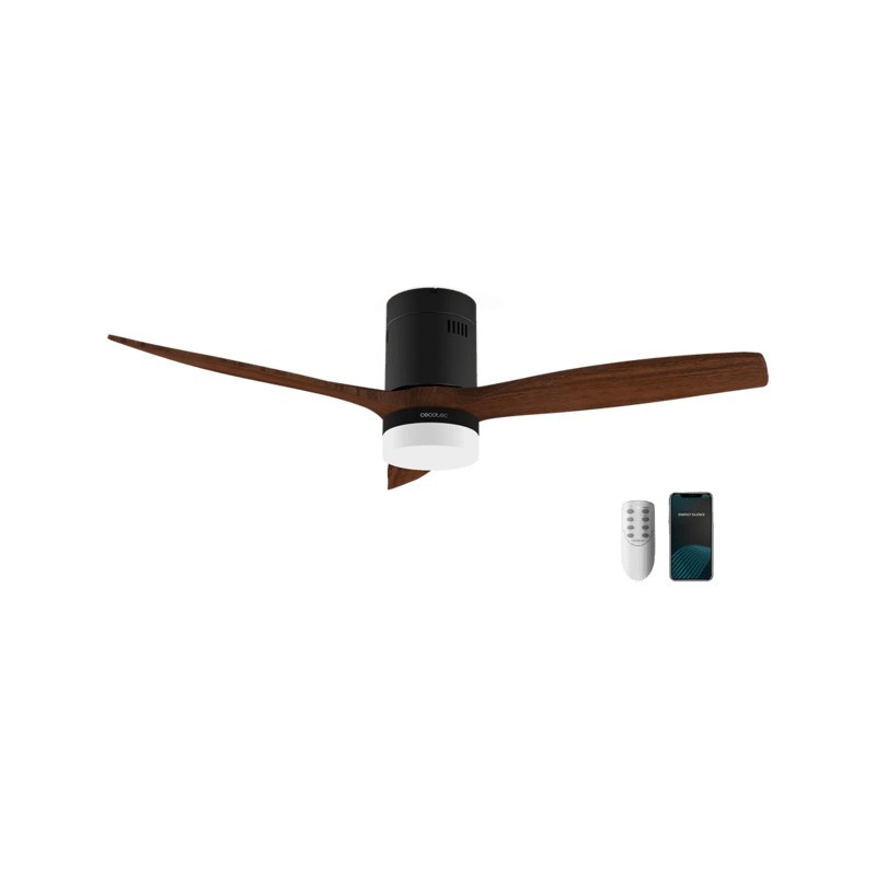 Cecotec 08239 ventilador Negro, Madera