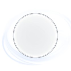 Ksix Ventilador de techo sin aspas con luz LED regulable Mistral, Ø43,6 cm, 6 velocidades, Luces RGBIC+CCT, 4.000 lm, App Tuya