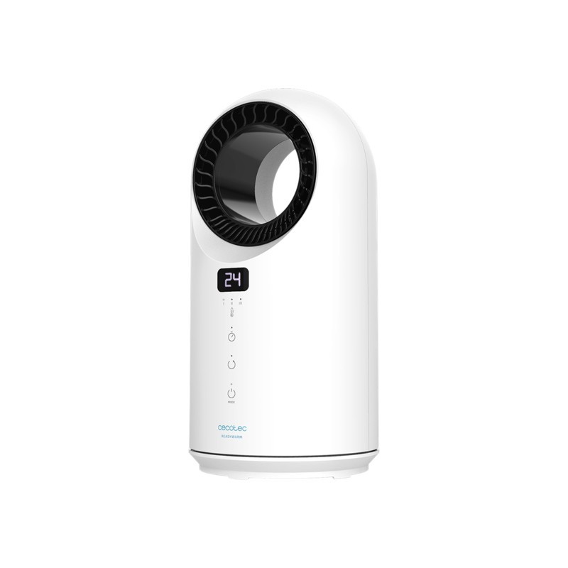 Cecotec Readywarm 8200 Bladeless Interior Negro, Blanco 1500 W Ventilador eléctrico