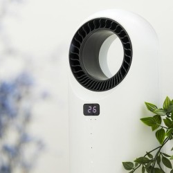 Cecotec Readywarm 8200 Bladeless Interior Negro, Blanco 1500 W Ventilador eléctrico