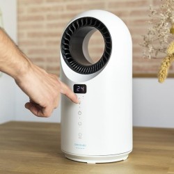 Cecotec Readywarm 8200 Bladeless Interior Negro, Blanco 1500 W Ventilador eléctrico