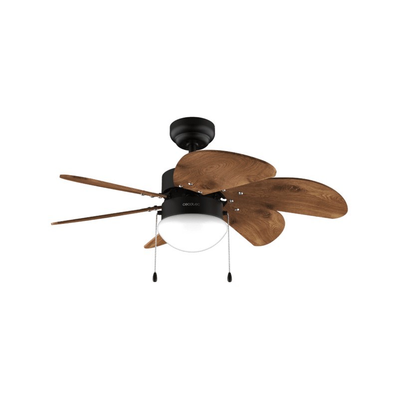 Cecotec 08369 ventilador Negro, Madera
