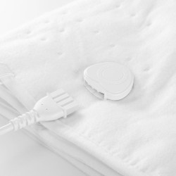 Orbegozo CAH 1450 manta eléctrica y almohadilla Calentador de cama eléctrico 120 W Blanco