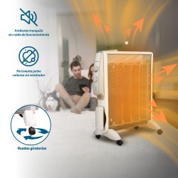 Grunkel RMC-2000 calefactor eléctrico Interior Gris, Blanco 2000 W Convector
