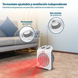Grunkel WB-2000PLUSBL Interior Gris Oscuro 2000 W Ventilador eléctrico