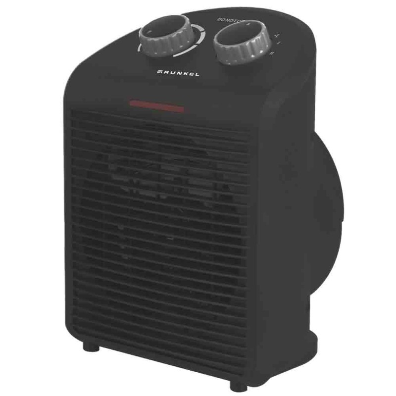 Grunkel WB-2000PLUSBL calefactor eléctrico Interior Negro 2000 W Ventilador eléctrico