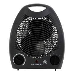 Grunkel WB-2000 calefactor eléctrico Interior Negro 2000 W Ventilador eléctrico