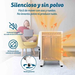 Grunkel RMC-1500DG calefactor eléctrico Interior Blanco 1500 W Convector