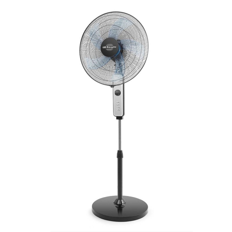 Orbegozo SF 1046 ventilador Negro, Plata