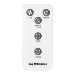 Orbegozo TWM 0930 ventilador Negro, Blanco