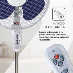 SVAN SVP401600MOBA ventilador Azul, Blanco