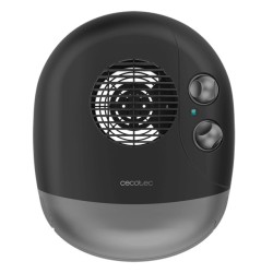 Cecotec 08250 calefactor eléctrico Interior Negro, Gris 2000 W Ventilador sin aspas para el hogar