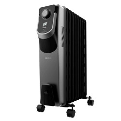 Cecotec 05889 calefactor eléctrico Interior Negro 2000 W Radiador de aceite eléctrico