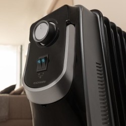 Cecotec 05889 calefactor eléctrico Interior Negro 2000 W Radiador de aceite eléctrico