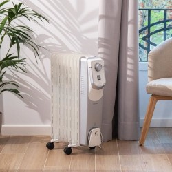 Cecotec 05888 calefactor eléctrico Interior Blanco 2000 W Radiador de aceite eléctrico