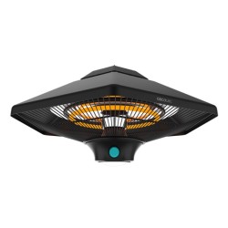 Cecotec ReadyWarm 2000 Power Ceiling Exterior Negro 2000 W Calefactor eléctrico halógeno