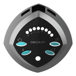 Cecotec ReadyWarm 1000 Power Tower Exterior Negro 1000 W Calefactor eléctrico halógeno