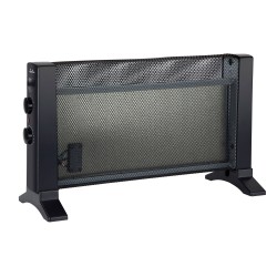 JATA JCRM2206 calefactor eléctrico Interior Negro 600 W Convector