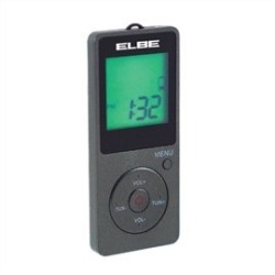 ELBE RF-95 radio Portátil Digital Negro