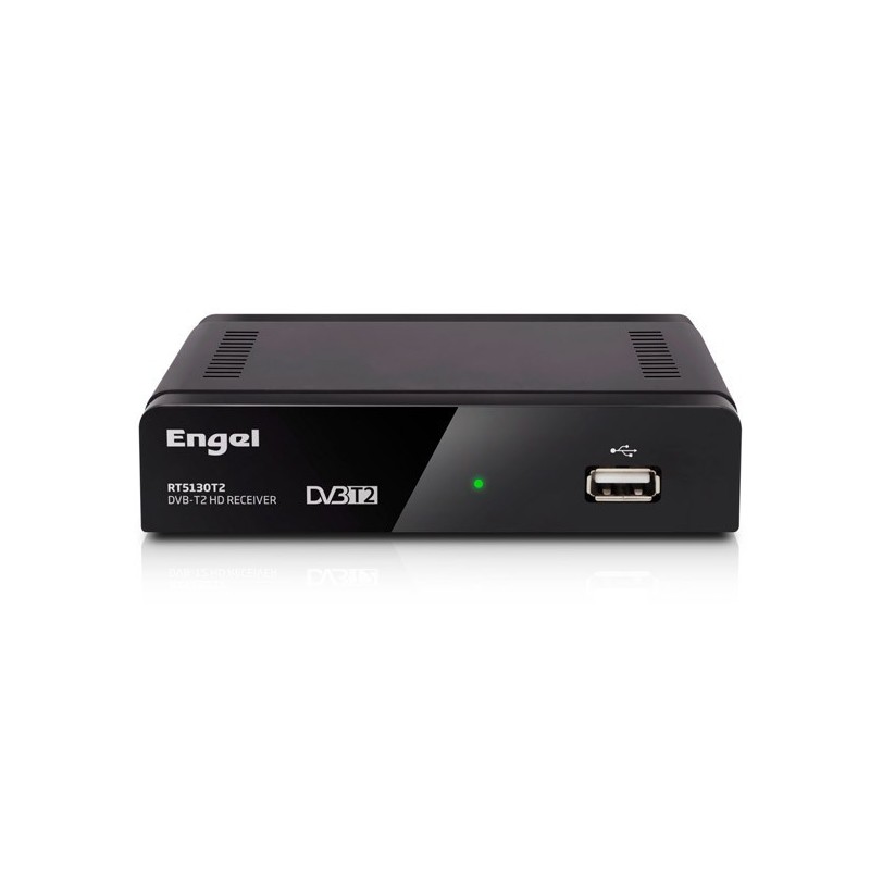 Engel Axil RT5130T2 descodificador para televisor Cable Full HD Negro