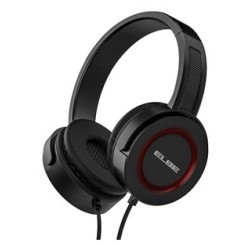 ELBE AU-813-NR auricular y casco Auriculares Alámbrico Diadema Llamadas Música Negro, Rojo