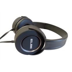 ELBE AU-812-NG auricular y casco Auriculares Alámbrico Diadema Música Negro, Gris