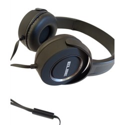 ELBE AU-812-NG auricular y casco Auriculares Alámbrico Diadema Música Negro, Gris
