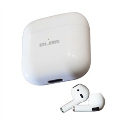 ELBE ABTWS-003-B auricular y casco Auriculares Inalámbrico Dentro de oído Música uso diario Bluetooth Blanco