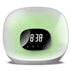 Daewoo DCR-470 Reloj Digital Blanco