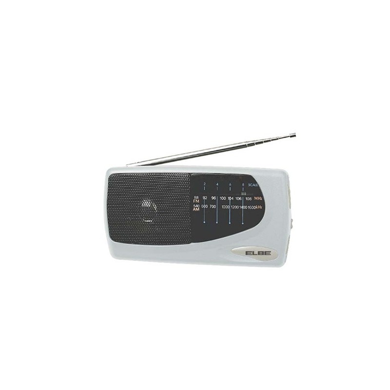 ELBE RF-52-SOB radio Portátil Analógica Negro, Blanco