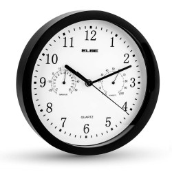 ELBE RP-1005-N reloj de mesa o pared Reloj digital Alrededor Negro, Blanco