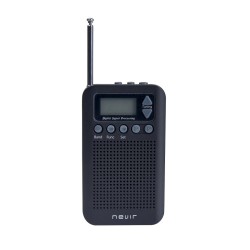 Nevir NVR-135 D Personal Digital Negro