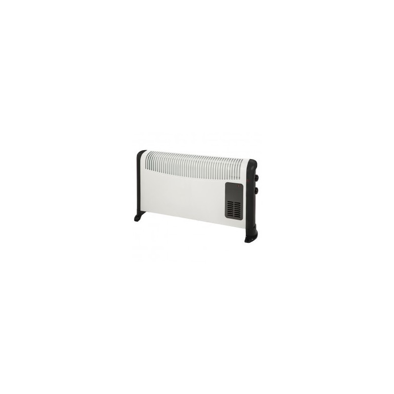Soler & Palau TLS-503 T calefactor eléctrico Interior Negro, Blanco 2000 W Ventilador eléctrico