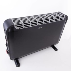 JATA C214T calefactor eléctrico Interior Negro 2000 W Convector