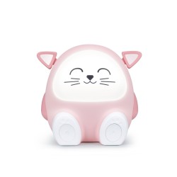 Bigben Interactive BTKIDSCAT despertador Reloj despertador digital Rosa