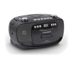 Thomson RK200CD sistema estéreo portátil Analógica 2,4 W AM, FM Negro Reproducción MP3