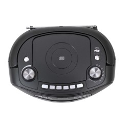 Thomson RK200CD sistema estéreo portátil Analógica 2,4 W AM, FM Negro Reproducción MP3