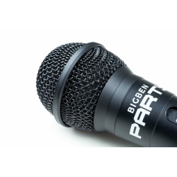 Bigben Interactive PARTYMIC micrófono Negro Micrófono para karaoke