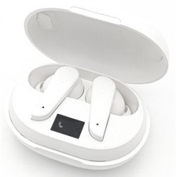 ELBE ABTWS-005-B auricular y casco Auriculares True Wireless Stereo (TWS) Dentro de oído Música USB Tipo C Bluetooth Blanco