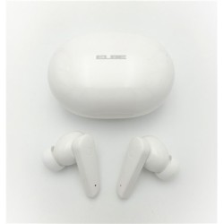 ELBE ABTWS-005-B auricular y casco Auriculares True Wireless Stereo (TWS) Dentro de oído Música USB Tipo C Bluetooth Blanco
