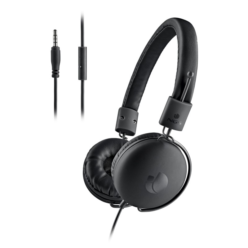 NGS CROSS HOP Auriculares Alámbrico Diadema Llamadas Música Negro