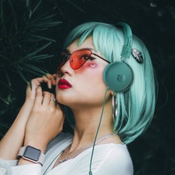 NGS CROSS HOP Auriculares Alámbrico Diadema Llamadas Música Verde azulado