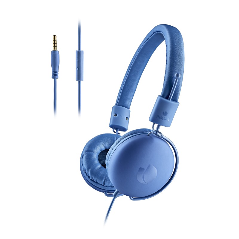 NGS CROSS HOP Auriculares Alámbrico Diadema Llamadas Música Azul