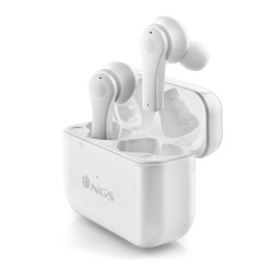 NGS ARTICA BLOOM Auriculares Inalámbrico Dentro de oído Llamadas Música USB Tipo C Bluetooth Blanco