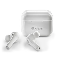 NGS ARTICA BLOOM Auriculares Inalámbrico Dentro de oído Llamadas Música USB Tipo C Bluetooth Blanco