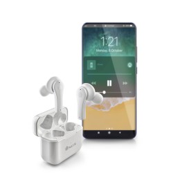 NGS ARTICA BLOOM Auriculares Inalámbrico Dentro de oído Llamadas Música USB Tipo C Bluetooth Blanco