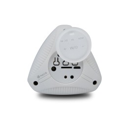 NGS Roller Ride Altavoz portátil estéreo Blanco 10 W