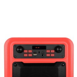 NGS Roller Lingo Altavoz portátil estéreo Rojo 9 W